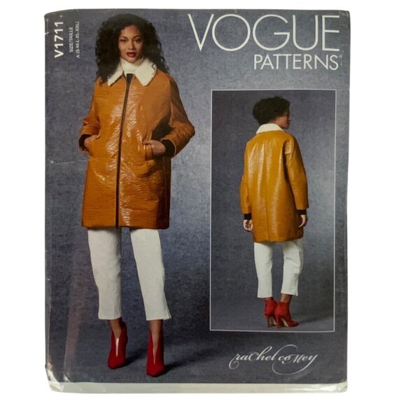 Vogue Patterns V1711 Oversized Coat Sewing Pattern By Rachel Comey Sizes S-XL - Picture 1 of 3